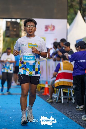 Race photo from Taman Budaya x BOGORUN 2025