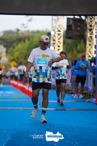 Race photo from Taman Budaya x BOGORUN 2025