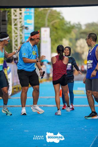 Race photo from Taman Budaya x BOGORUN 2025