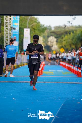 Race photo from Taman Budaya x BOGORUN 2025