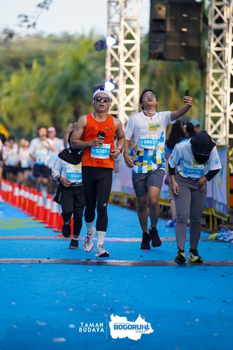 Race photo from Taman Budaya x BOGORUN 2025