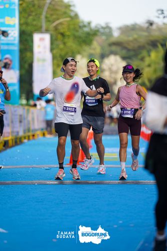 Race photo from Taman Budaya x BOGORUN 2025