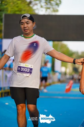 Race photo from Taman Budaya x BOGORUN 2025