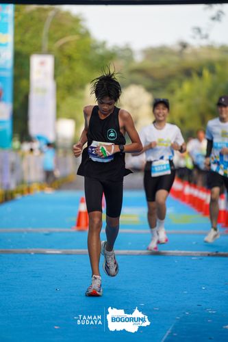 Race photo from Taman Budaya x BOGORUN 2025