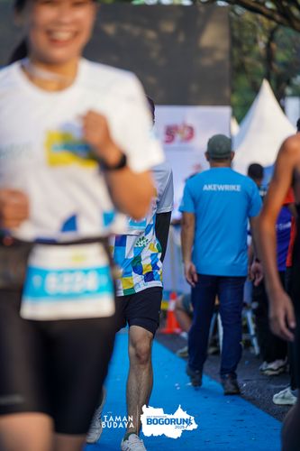 Race photo from Taman Budaya x BOGORUN 2025