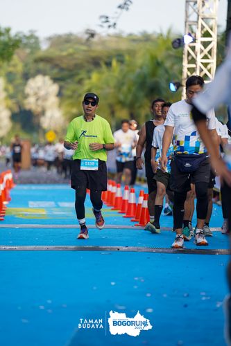 Race photo from Taman Budaya x BOGORUN 2025