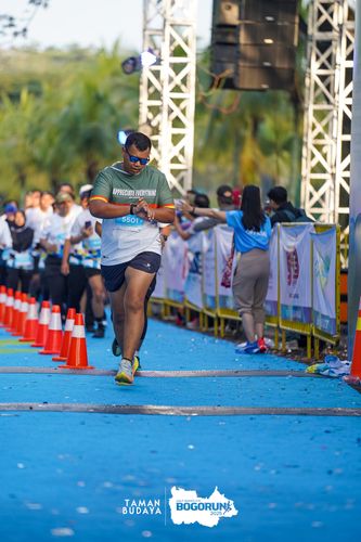 Race photo from Taman Budaya x BOGORUN 2025