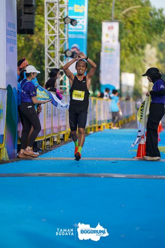 Race photo from Taman Budaya x BOGORUN 2025