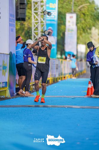 Race photo from Taman Budaya x BOGORUN 2025