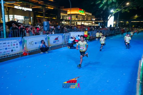 Race photo from CISANGKAN KBP CITY RUN 2025
