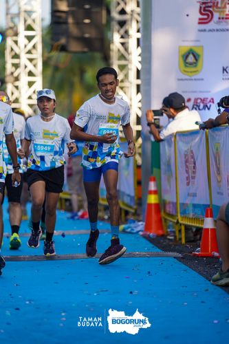 Race photo from Taman Budaya x BOGORUN 2025