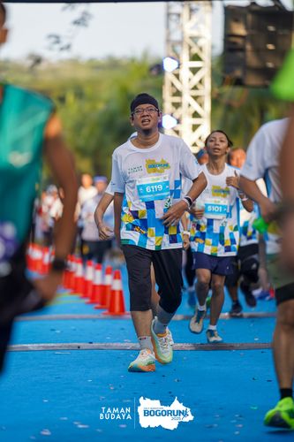 Race photo from Taman Budaya x BOGORUN 2025