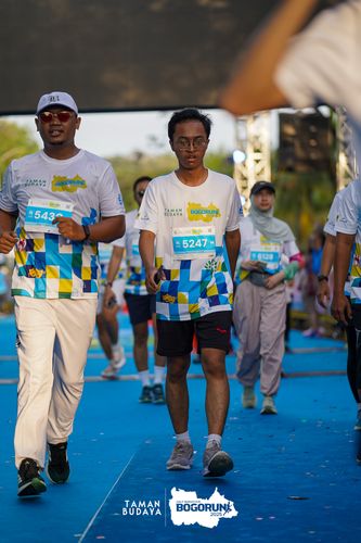 Race photo from Taman Budaya x BOGORUN 2025