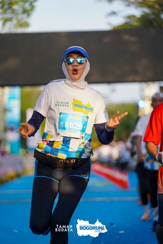 Race photo from Taman Budaya x BOGORUN 2025