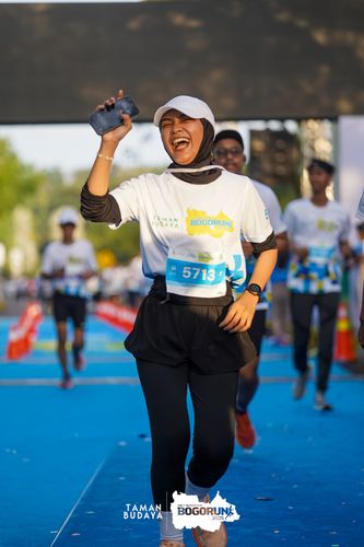 Race photo from Taman Budaya x BOGORUN 2025