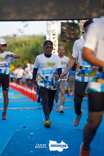 Race photo from Taman Budaya x BOGORUN 2025