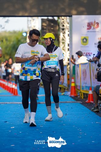 Race photo from Taman Budaya x BOGORUN 2025