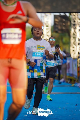 Race photo from Taman Budaya x BOGORUN 2025