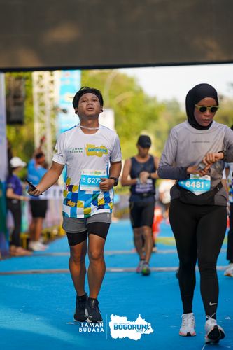 Race photo from Taman Budaya x BOGORUN 2025