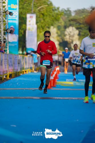 Race photo from Taman Budaya x BOGORUN 2025