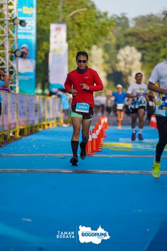 Race photo from Taman Budaya x BOGORUN 2025