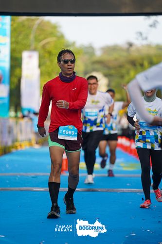 Race photo from Taman Budaya x BOGORUN 2025