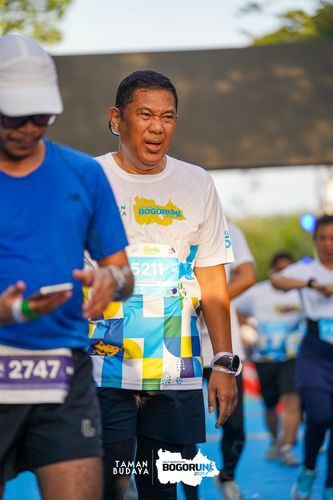 Race photo from Taman Budaya x BOGORUN 2025