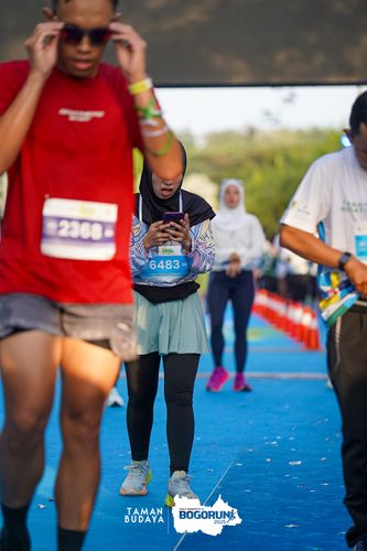 Race photo from Taman Budaya x BOGORUN 2025