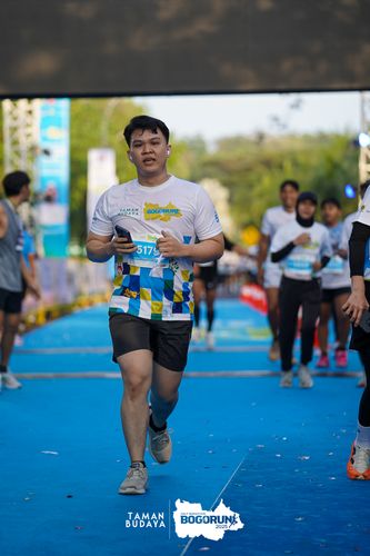 Race photo from Taman Budaya x BOGORUN 2025