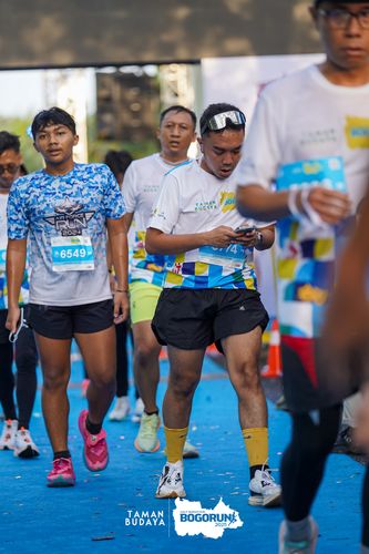 Race photo from Taman Budaya x BOGORUN 2025