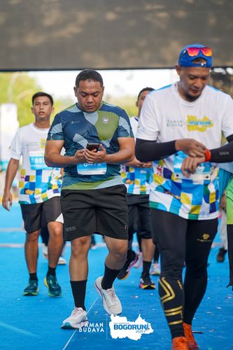 Race photo from Taman Budaya x BOGORUN 2025