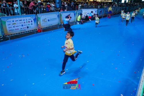Race photo from CISANGKAN KBP CITY RUN 2025