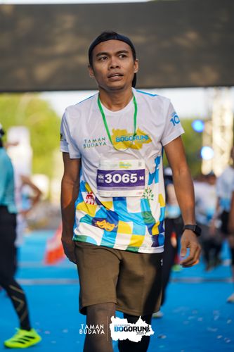 Race photo from Taman Budaya x BOGORUN 2025