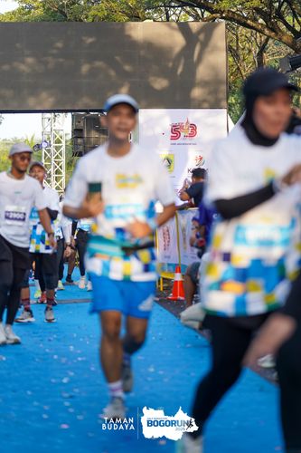 Race photo from Taman Budaya x BOGORUN 2025