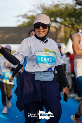 Race photo from Taman Budaya x BOGORUN 2025
