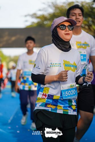 Race photo from Taman Budaya x BOGORUN 2025