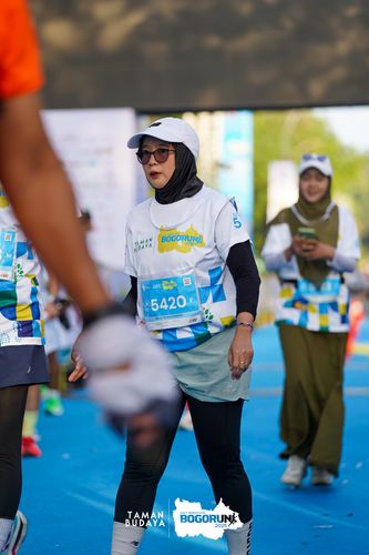 Race photo from Taman Budaya x BOGORUN 2025