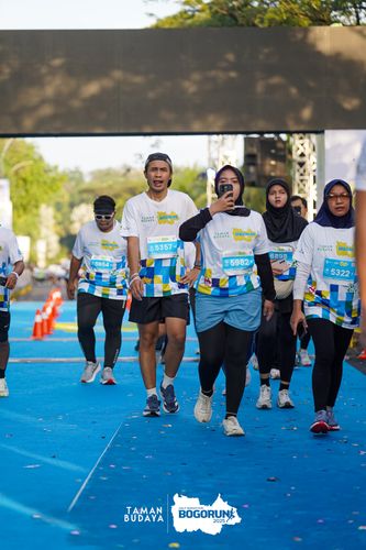 Race photo from Taman Budaya x BOGORUN 2025
