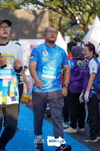 Race photo from Taman Budaya x BOGORUN 2025