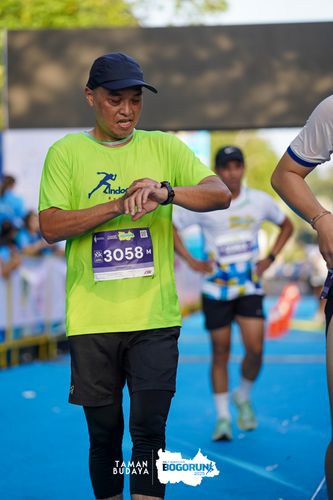 Race photo from Taman Budaya x BOGORUN 2025