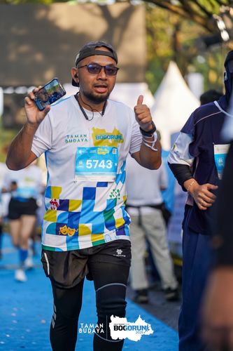 Race photo from Taman Budaya x BOGORUN 2025
