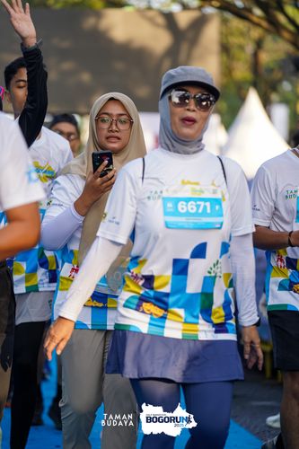 Race photo from Taman Budaya x BOGORUN 2025