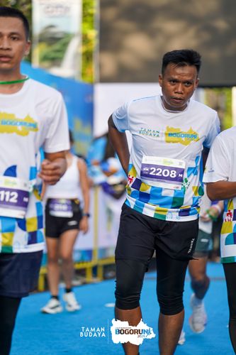 Race photo from Taman Budaya x BOGORUN 2025