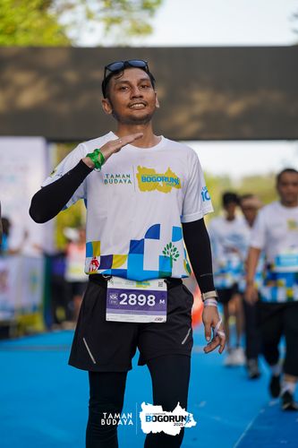 Race photo from Taman Budaya x BOGORUN 2025