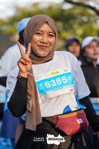 Race photo from Taman Budaya x BOGORUN 2025