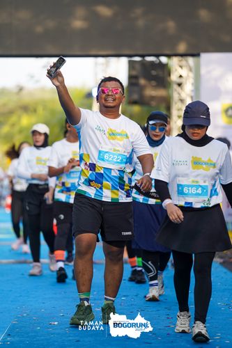 Race photo from Taman Budaya x BOGORUN 2025
