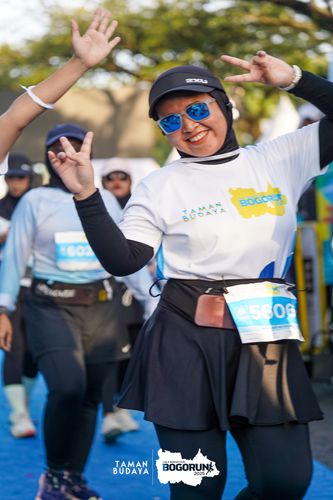 Race photo from Taman Budaya x BOGORUN 2025