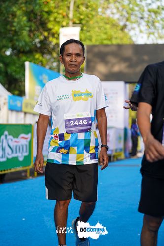 Race photo from Taman Budaya x BOGORUN 2025