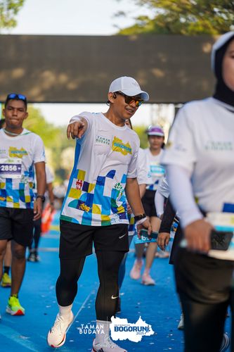 Race photo from Taman Budaya x BOGORUN 2025