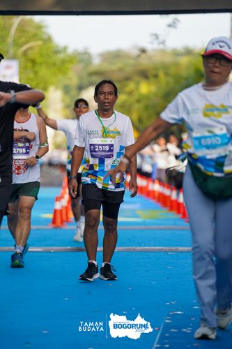 Race photo from Taman Budaya x BOGORUN 2025